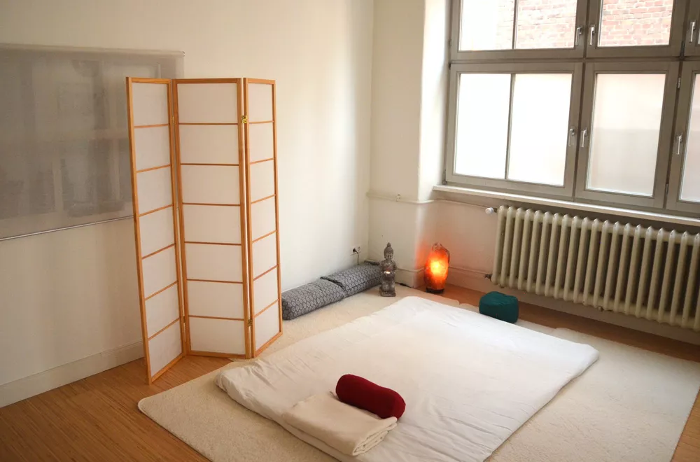 Shiatsu-Massage-Raum von Susanne Henn, Heilpraktikerin aus Stuttgart